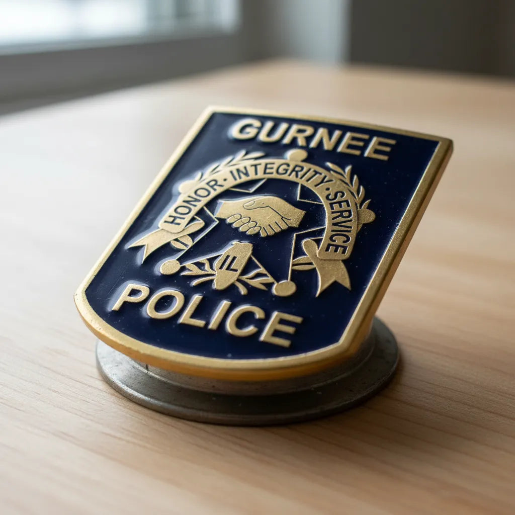 Gurnee Police Department Patch SVG
Illinois Law Enforcement Vector Design
Gurnee, IL Police Sign CNC File