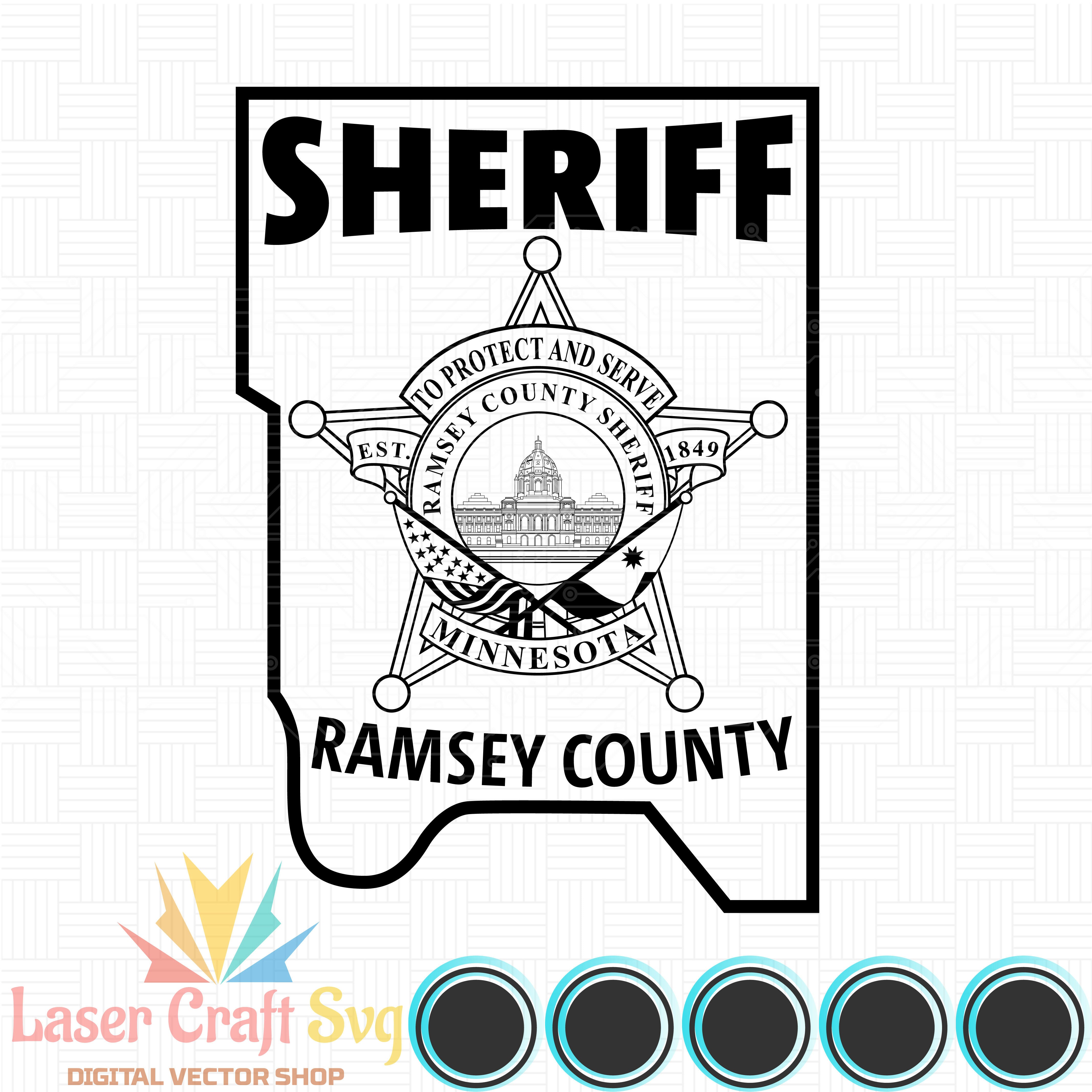 Ramsey County Sheriff Badge-01