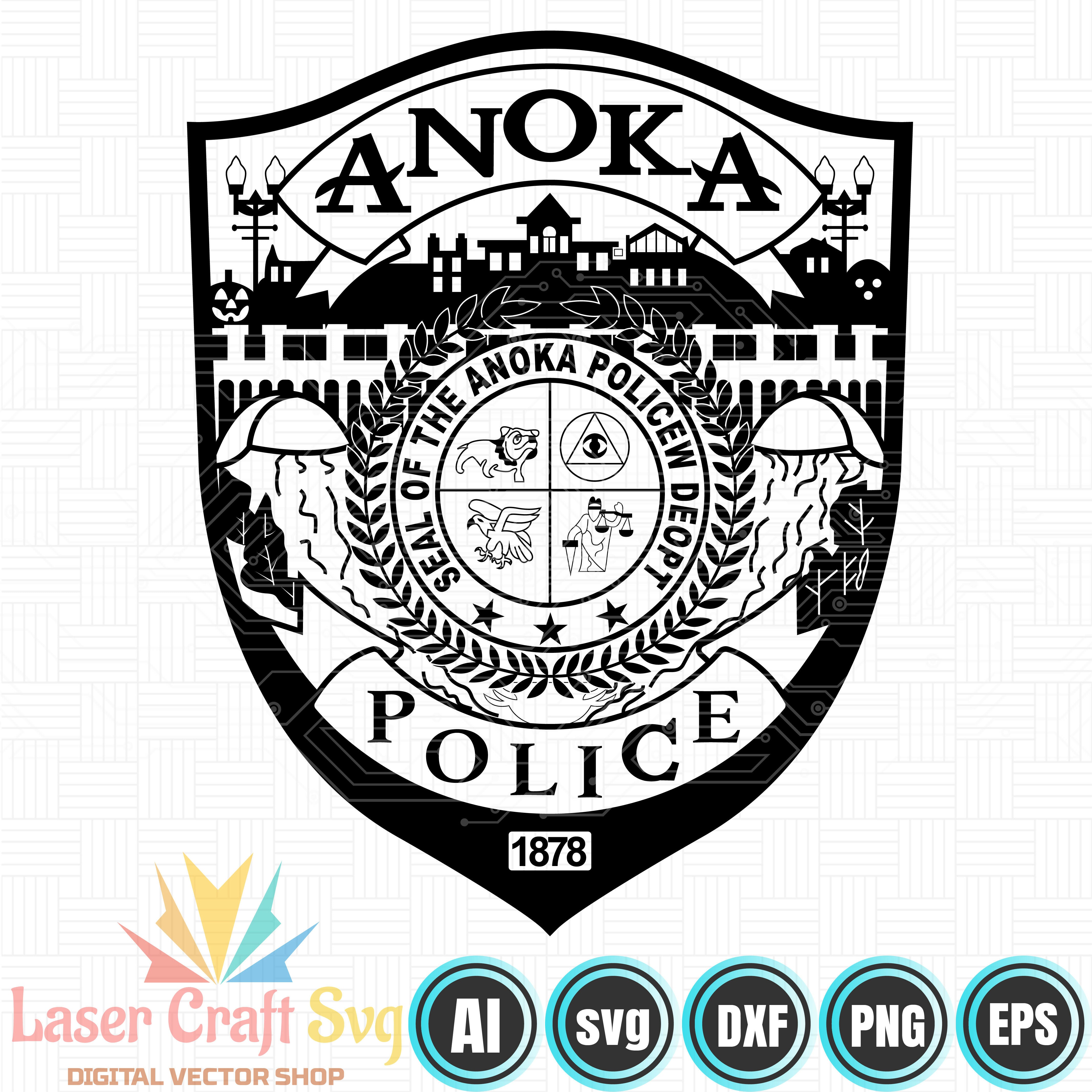 Anoka Police Patch-01