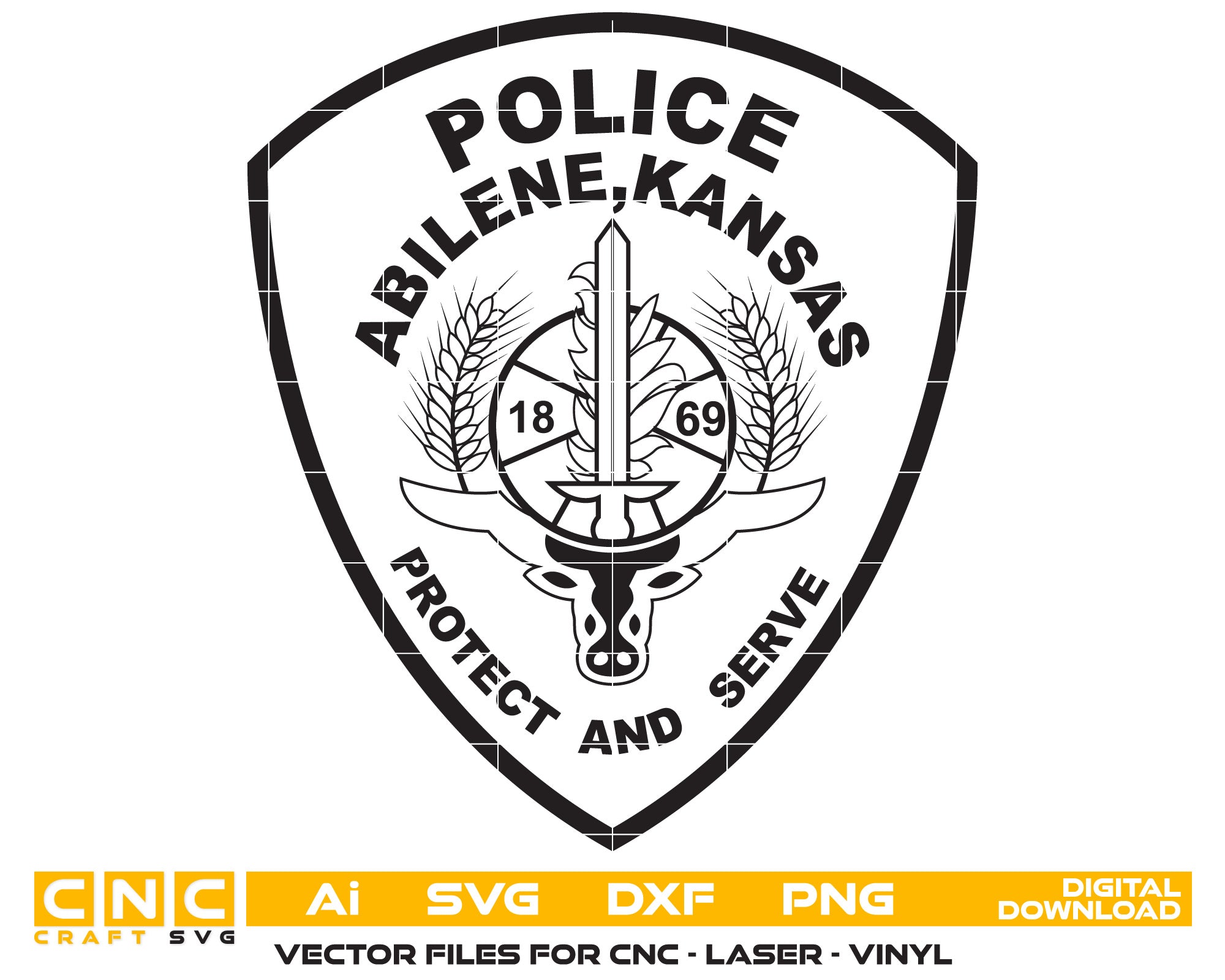 Abilene Police Badge