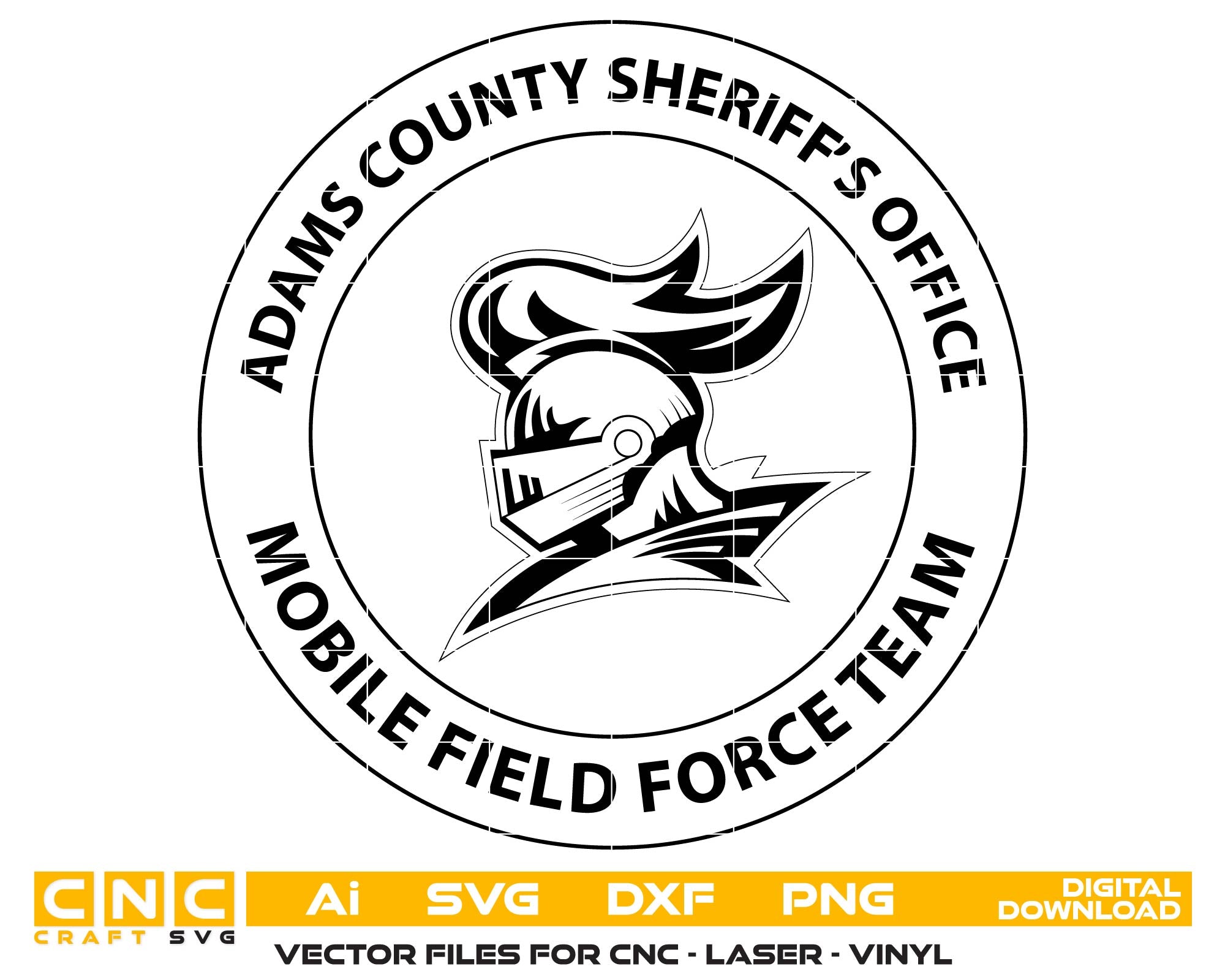 Adams County Sheriff's Office Mobile Field Force Team Patch