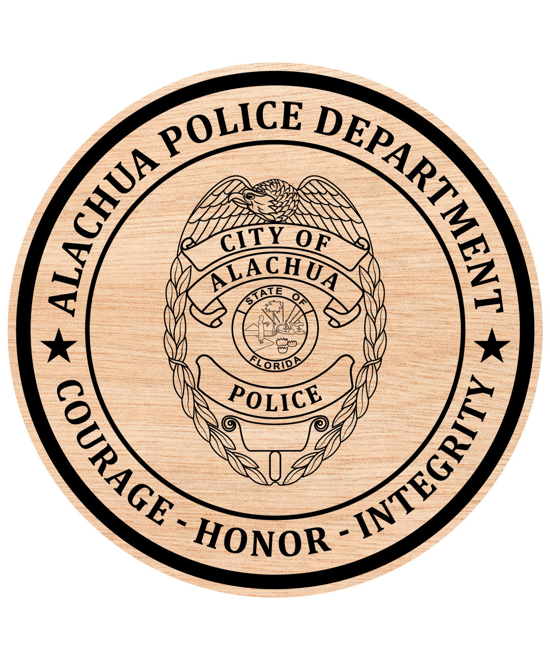 AlachuaPolicePoliceDepartmentBadge Police Badgesvg