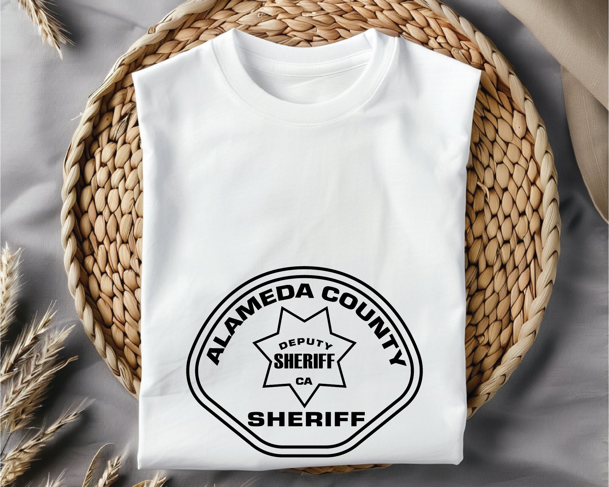 Alameda County Sheriff Patch SVG, California Sheriff Patch Vector, Alameda County Law Enforcement Patch, Sheriff’s Office Patch SVG, Police Patch Vector