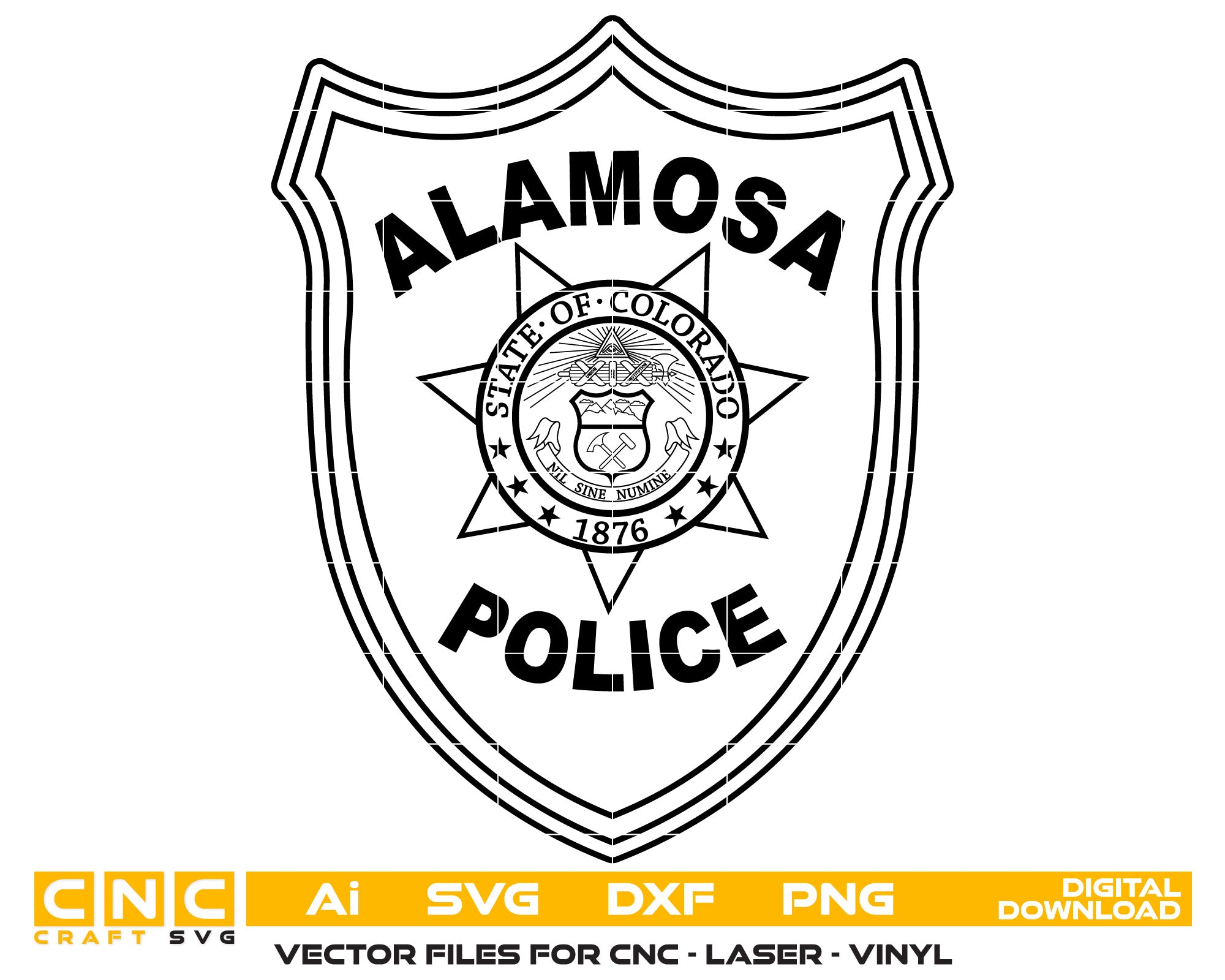 Alamosa Police Badge
