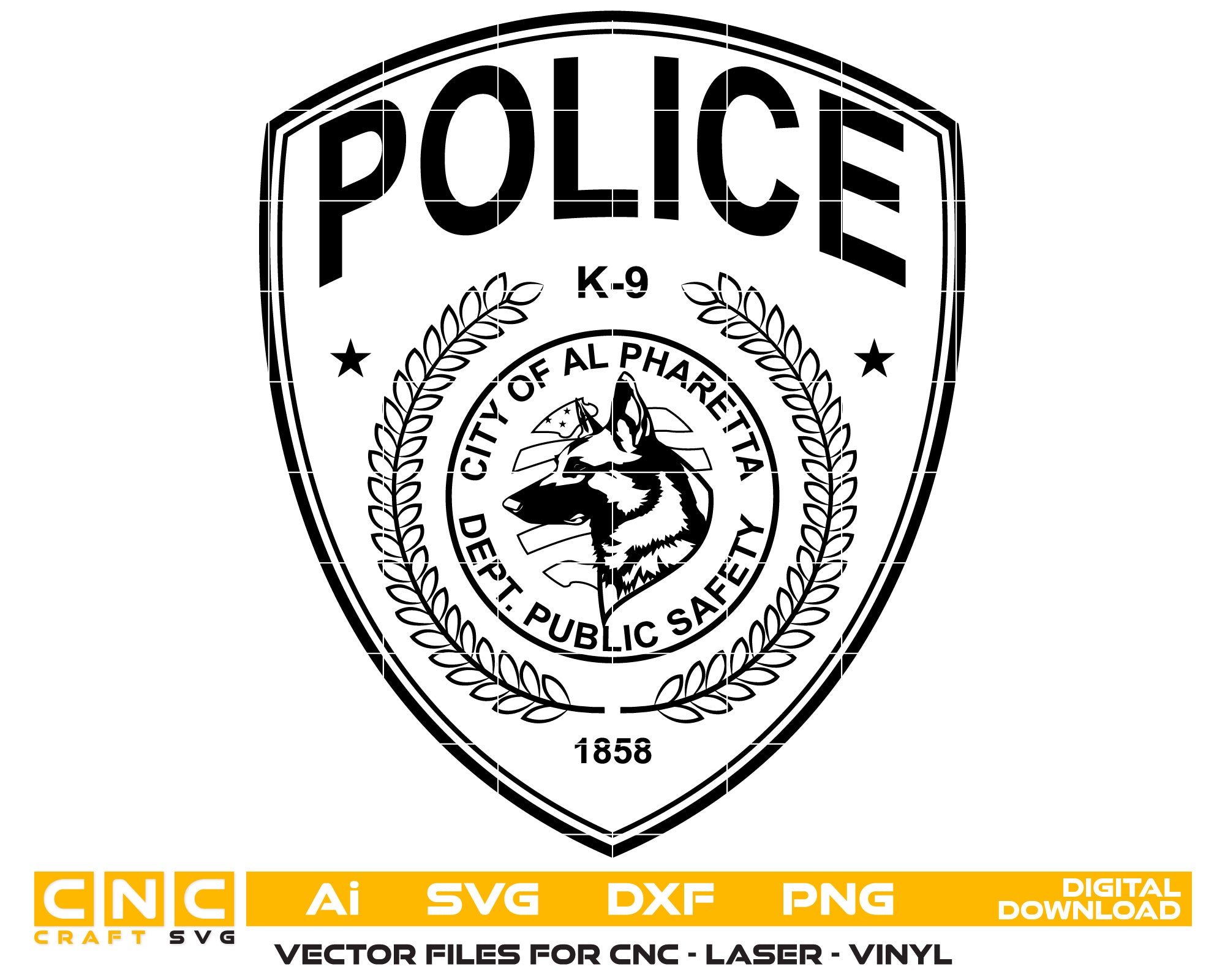 Alpharetta Police Badge