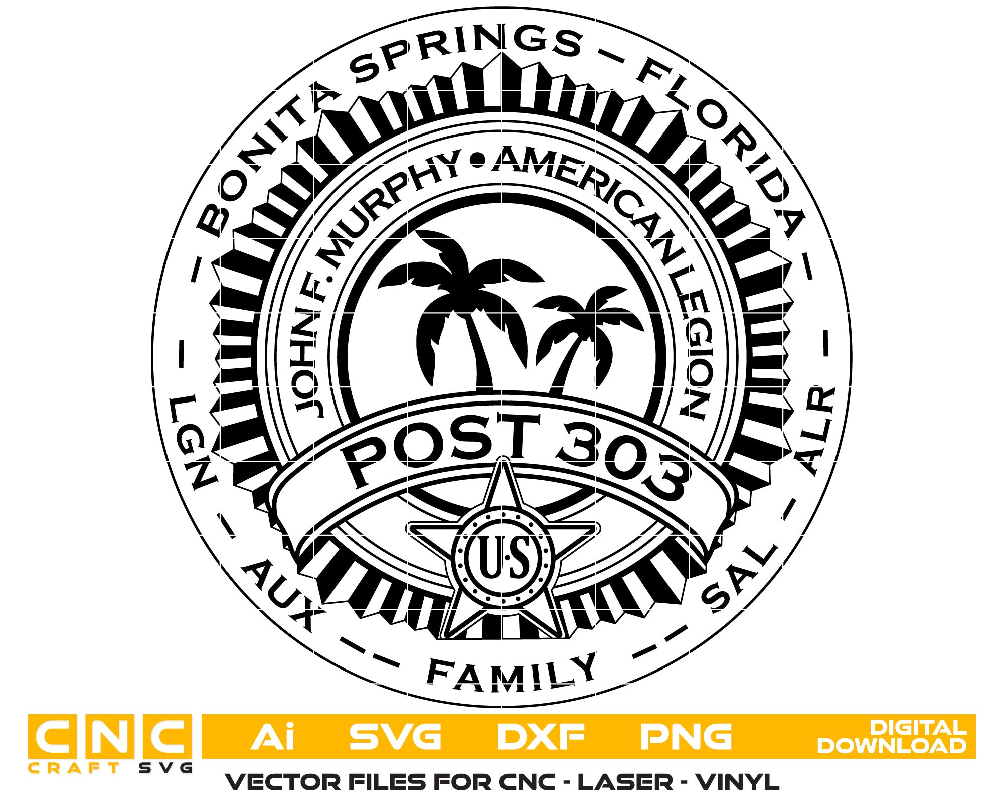 American Legion Bonita Springs Post 303 Seal