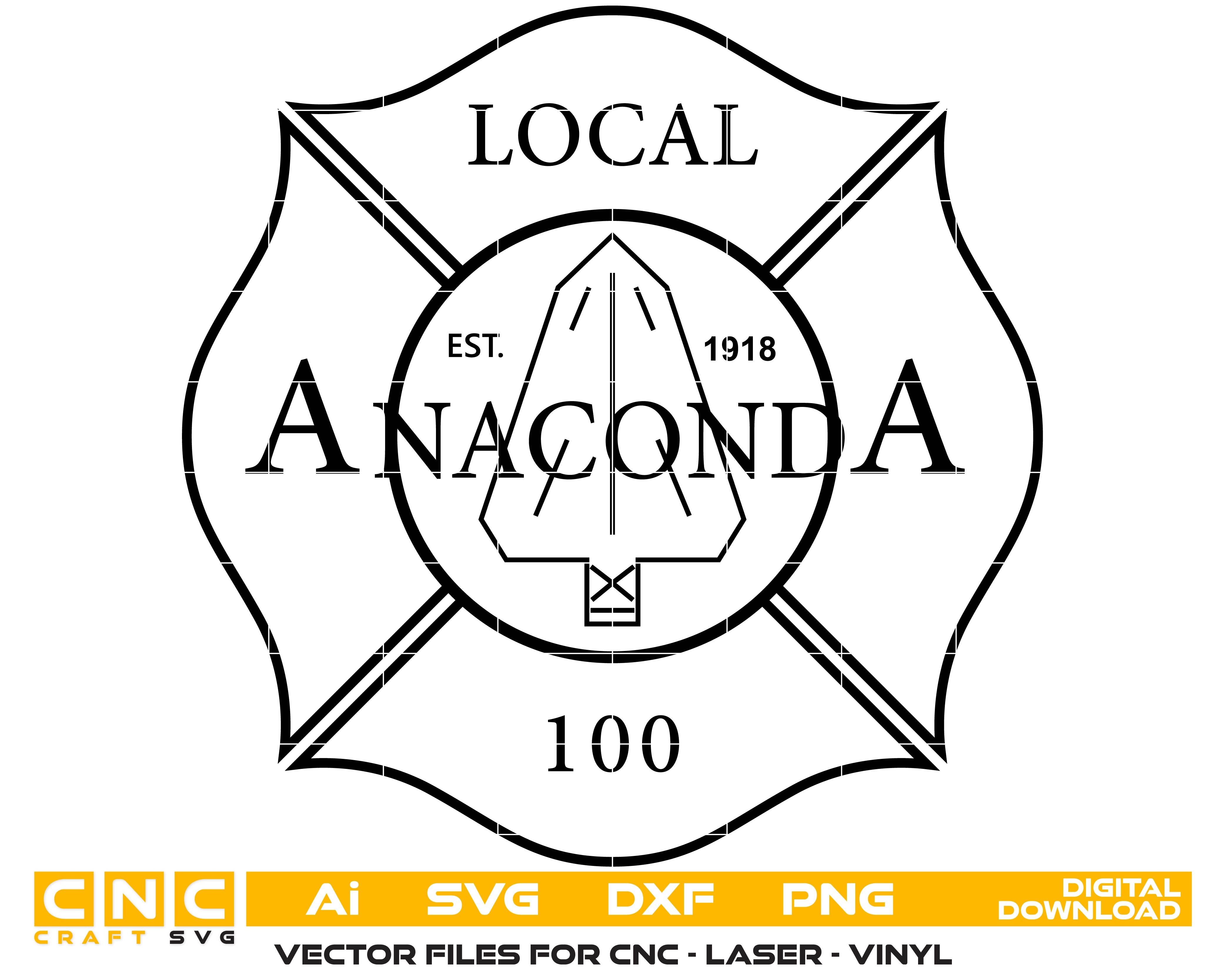 Anaconda Professional Firefighters Local Logo