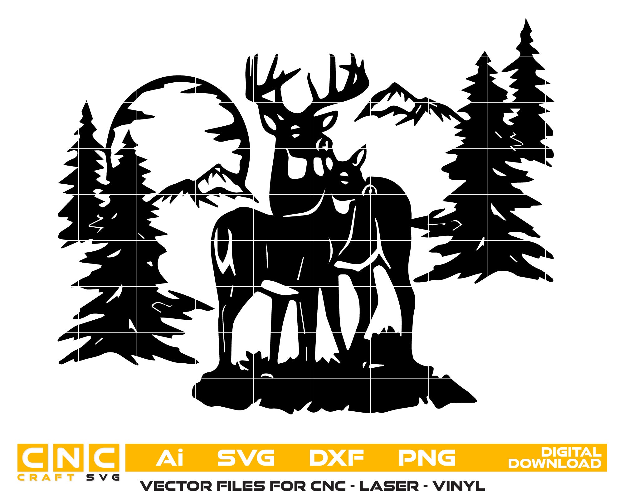 Animal Camper Decals – Vector & Color File