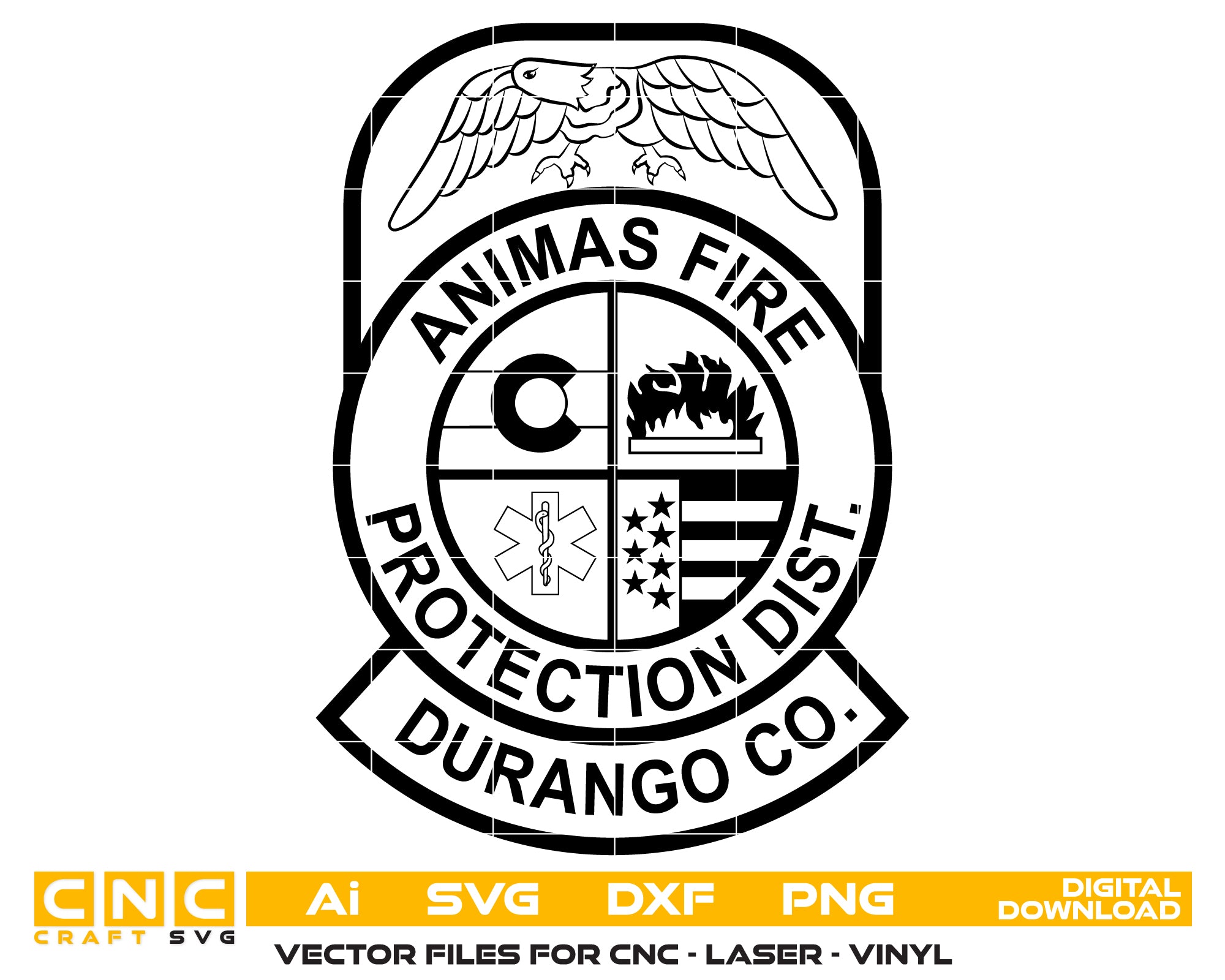 Arlington County Fire & EMS Logo SVG