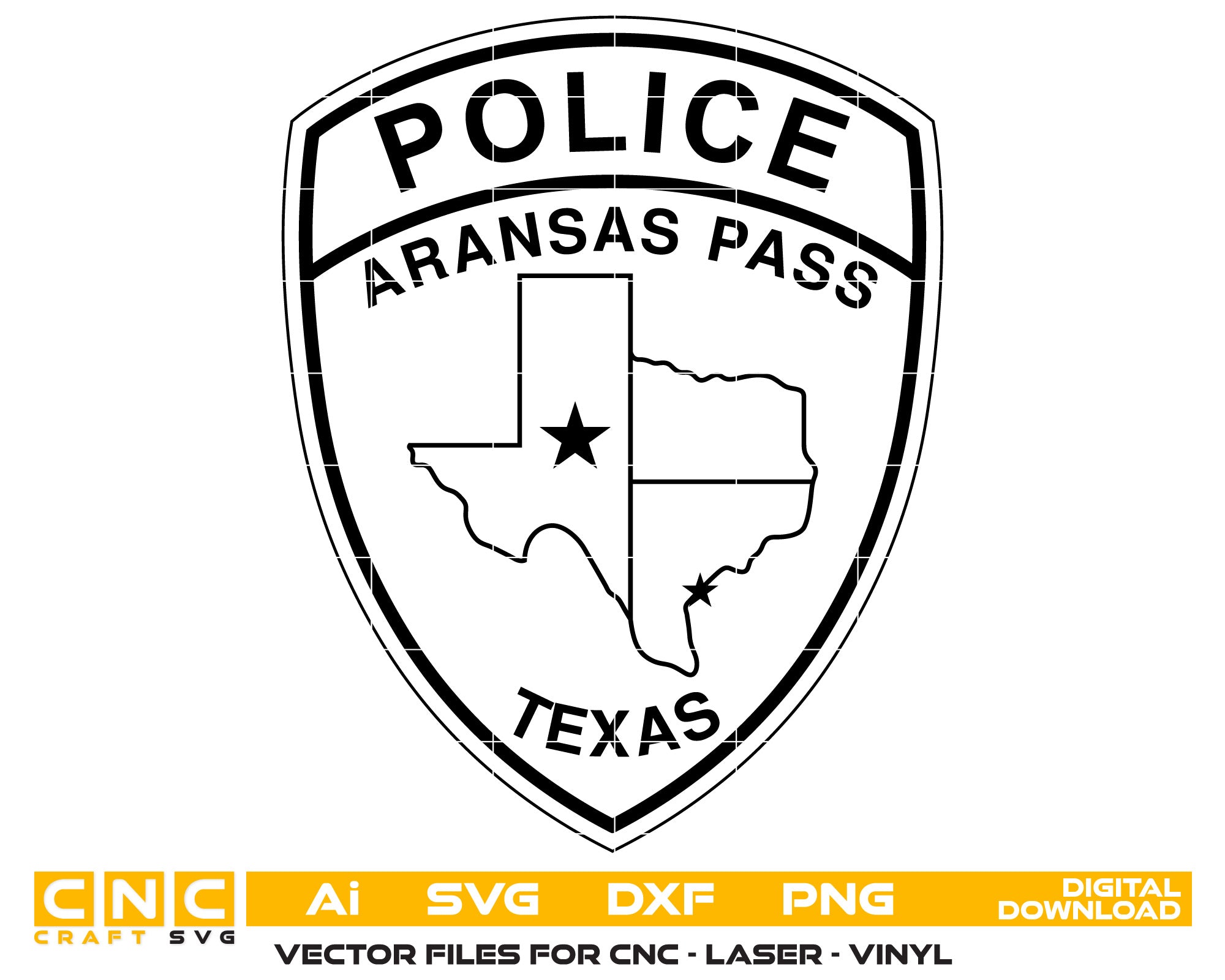 Aransas Pass Police Department Patch