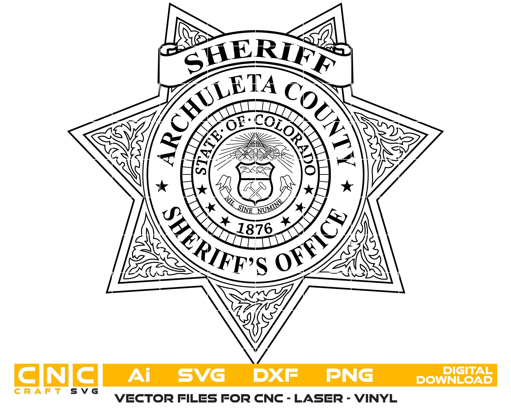 Archuleta County Sheriff Office Badge