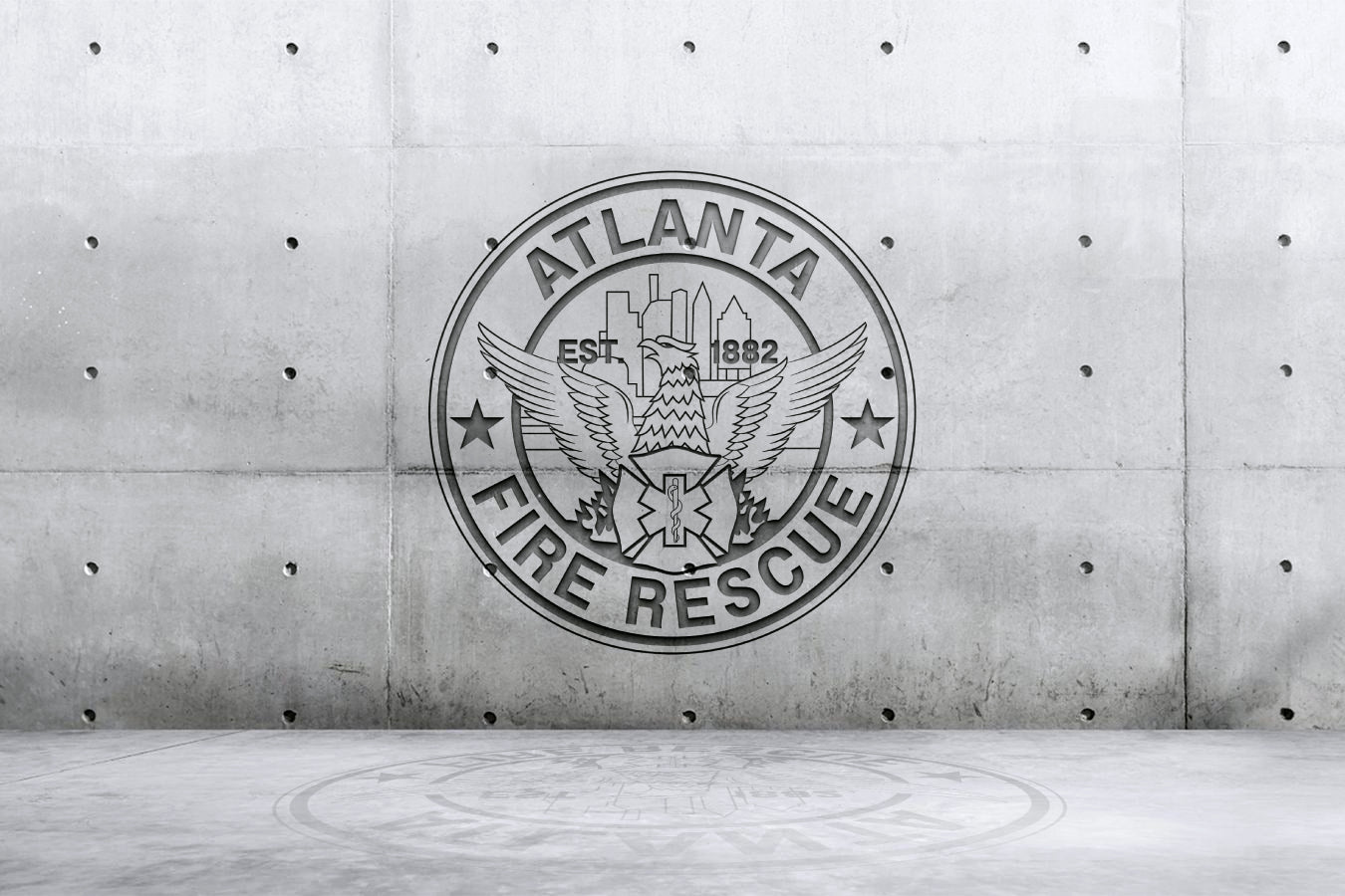 Atlanta Fire Rescue Department Patch, Georgia