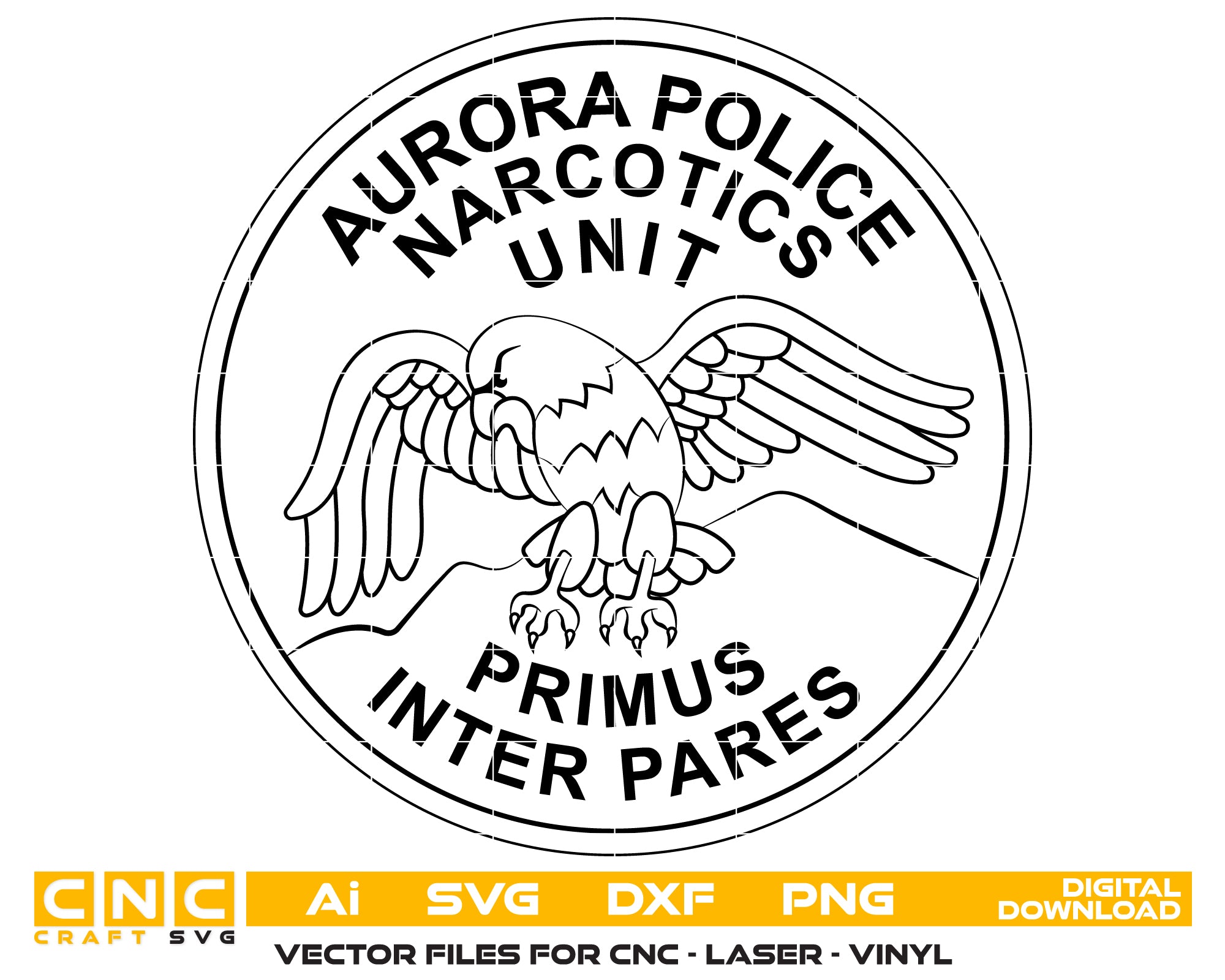 Aurora Police Department Narcotics Unit Patch