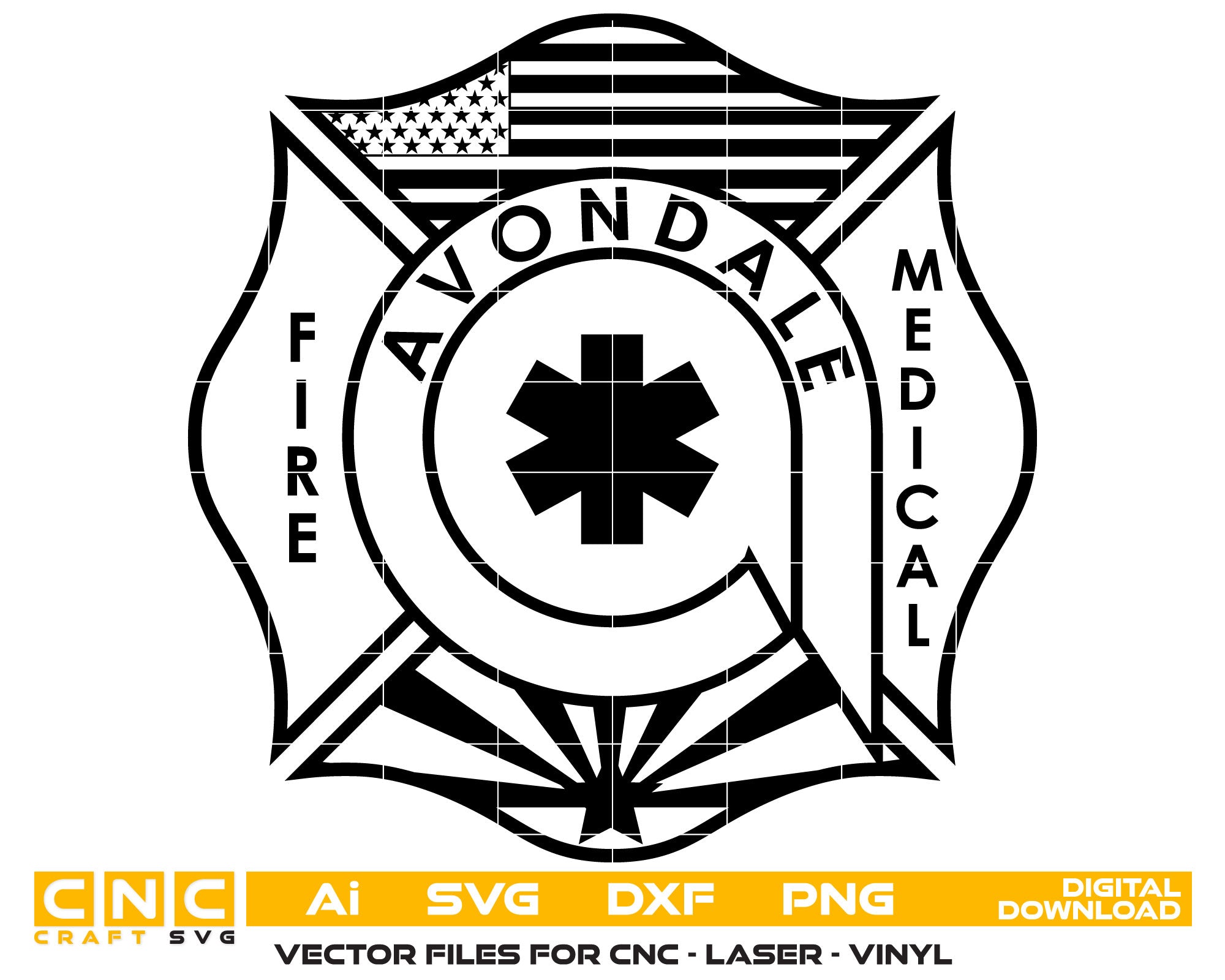 Avondale Fire & Medical Badge