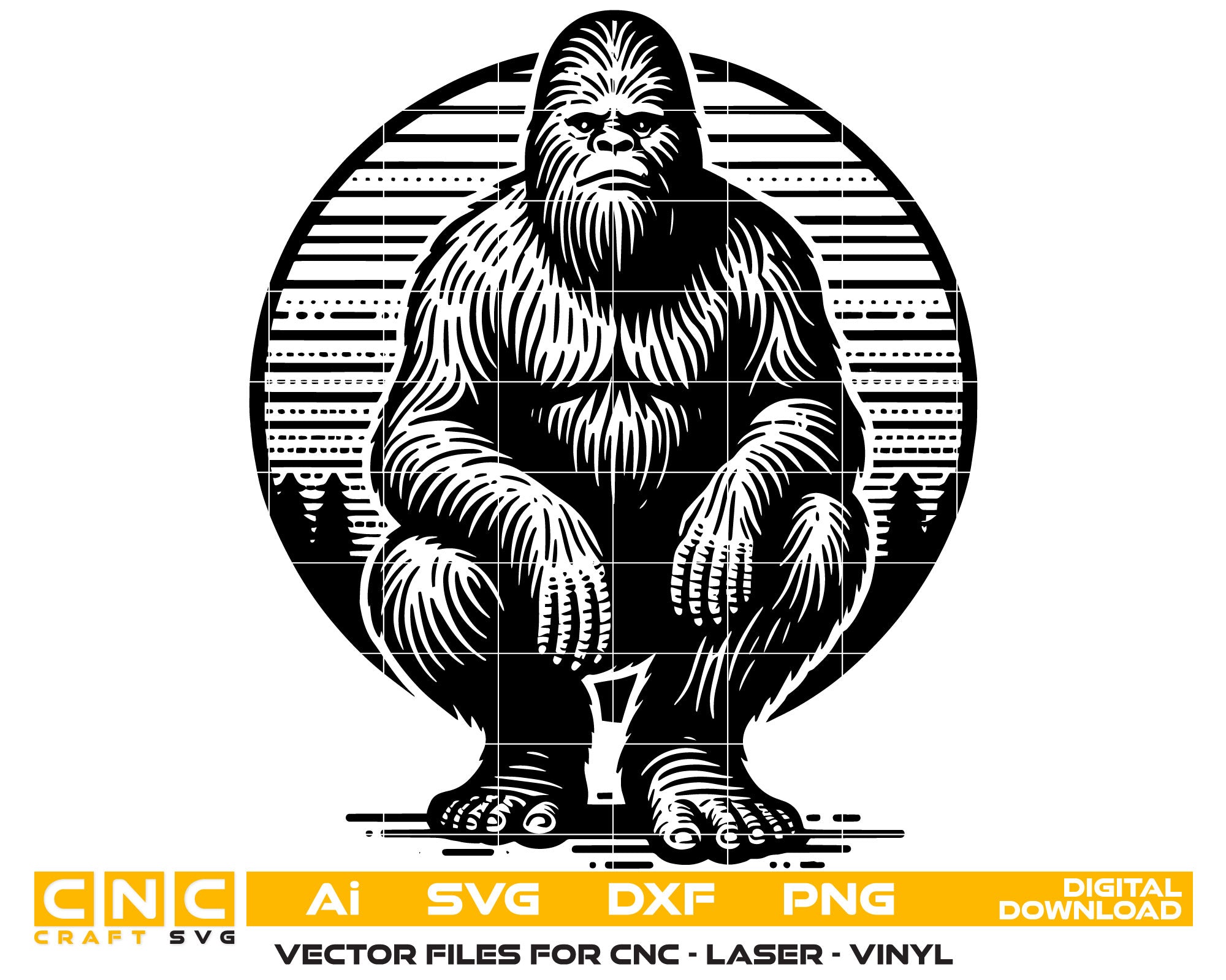 Bigfoot SVG