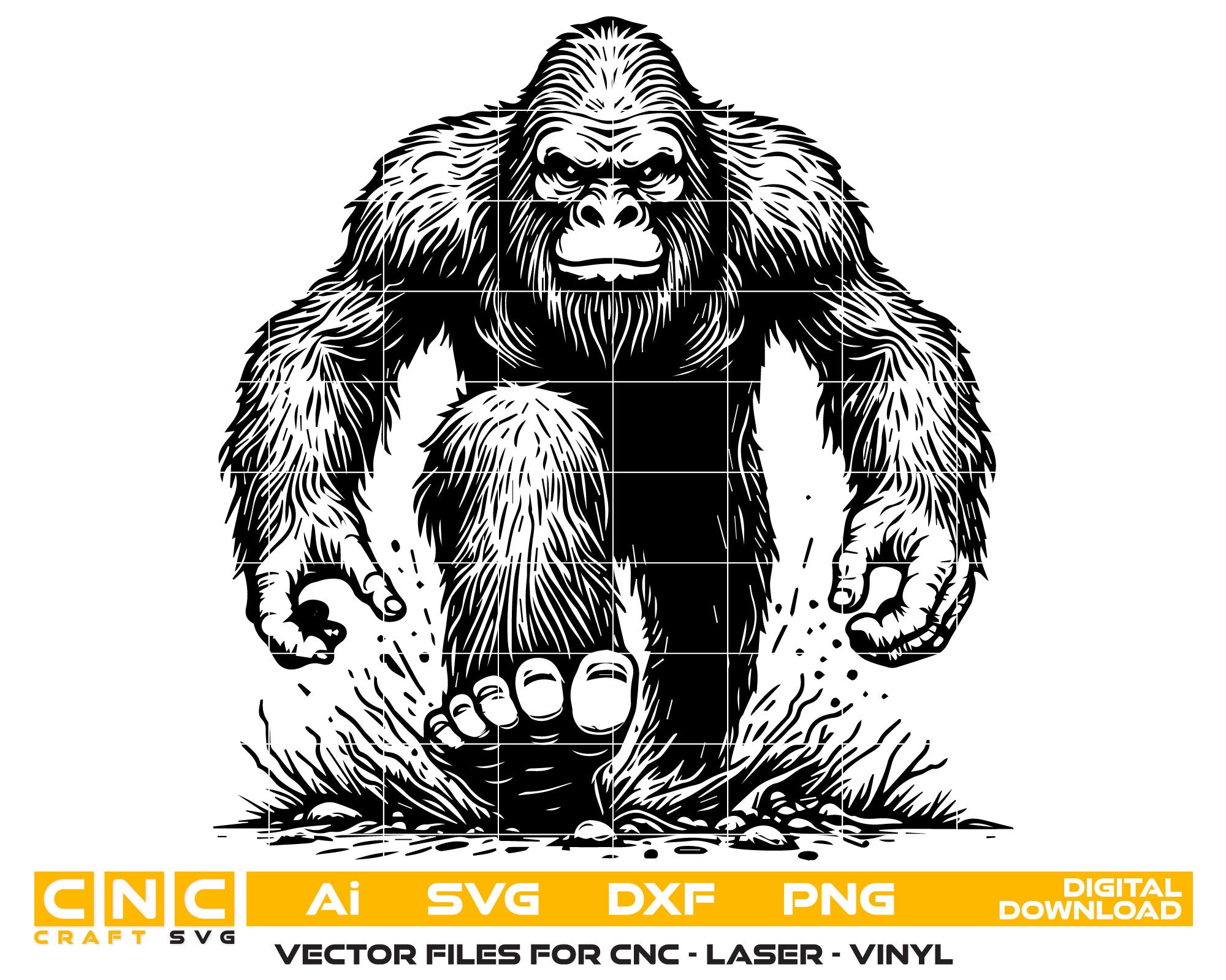 Bigfoot SVG
