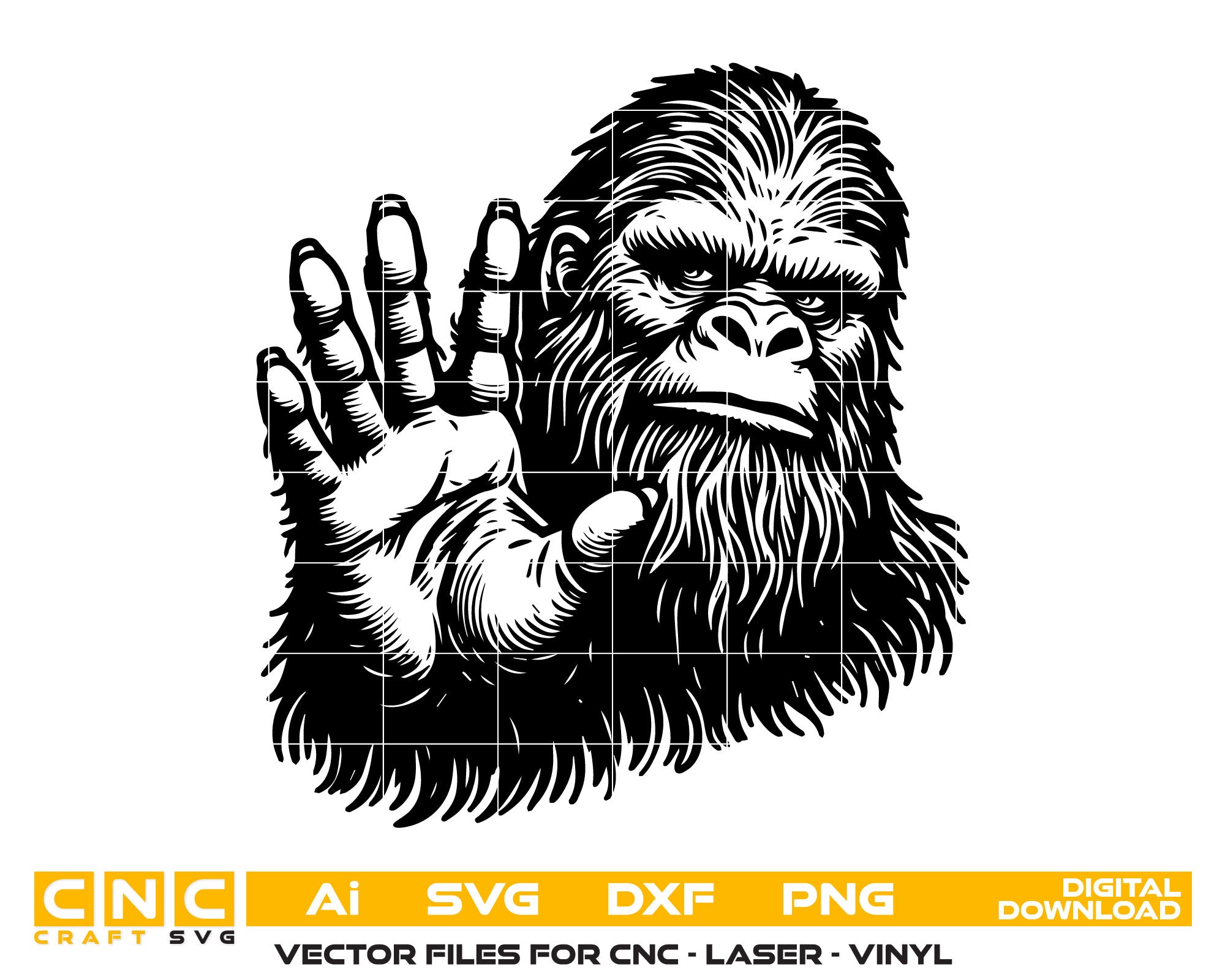 Bigfoot SVG