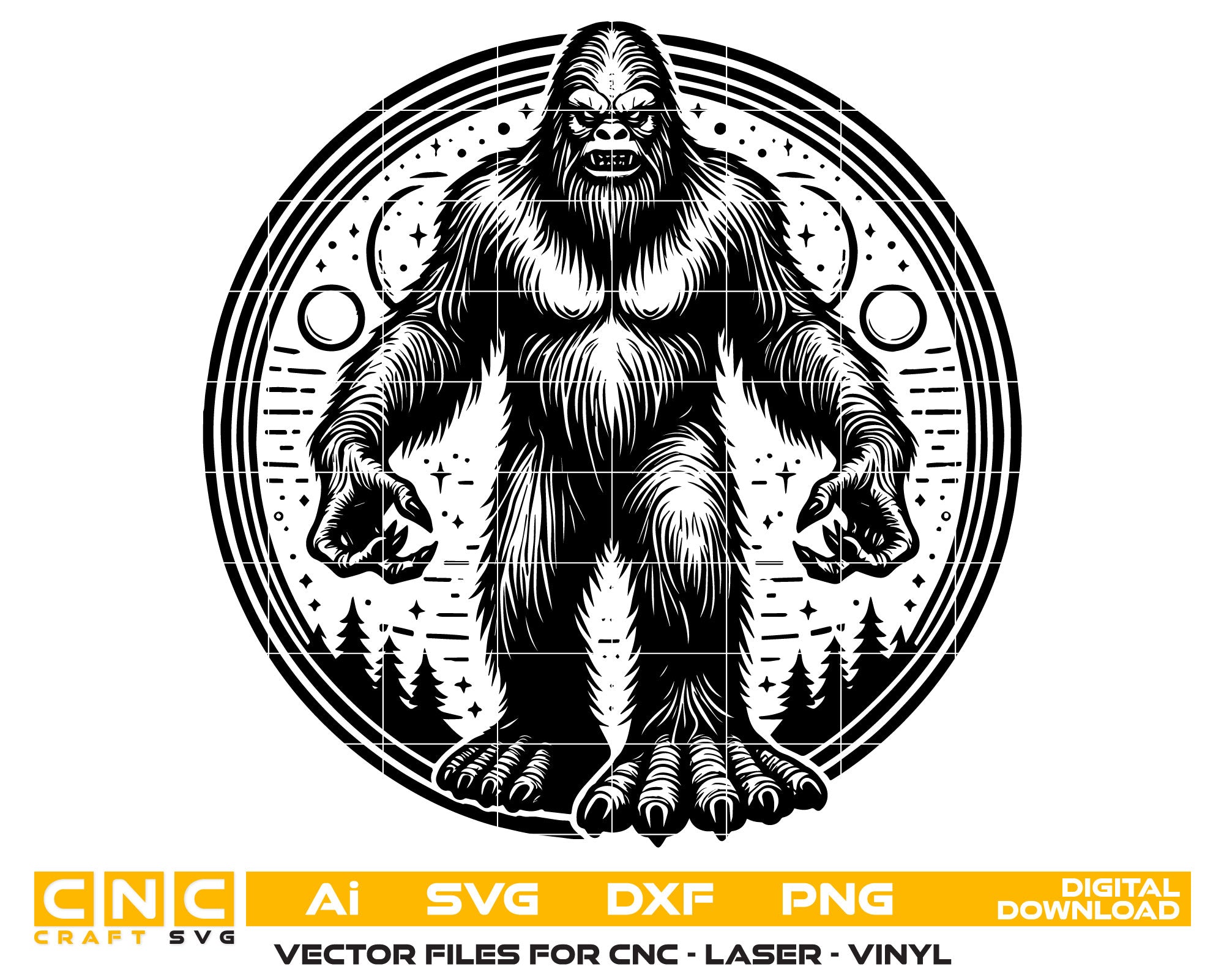 Bigfoot SVG