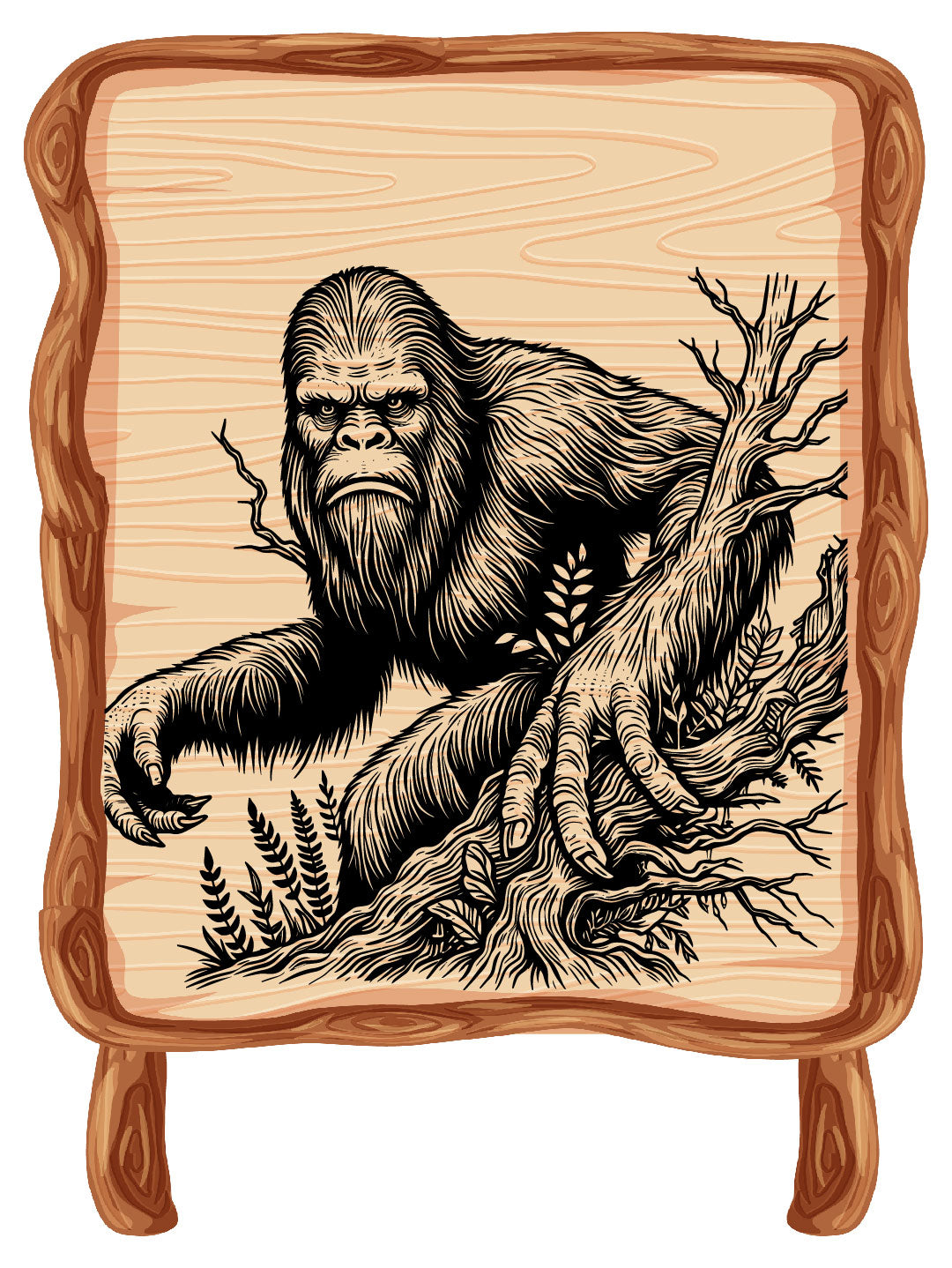 Bigfoot SVG Vector