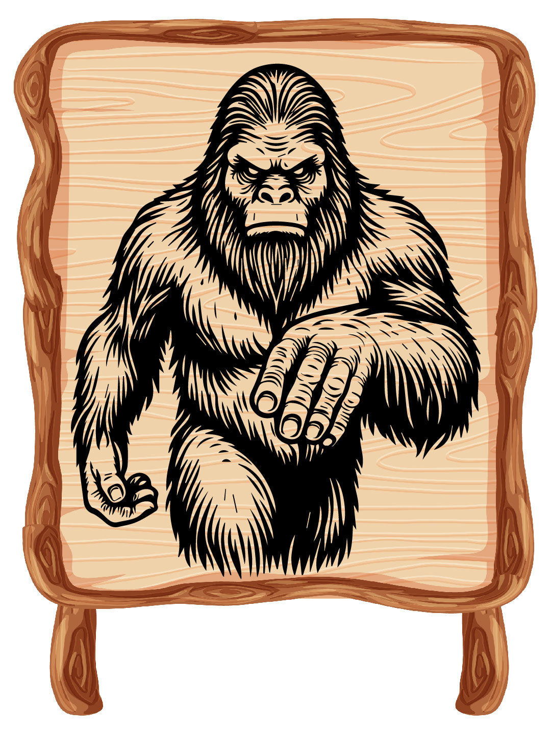 Bigfoot Vector SVG