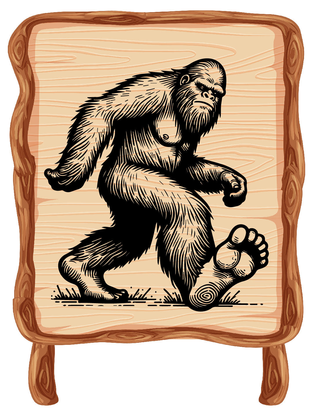 Bigfoot Vector SVG