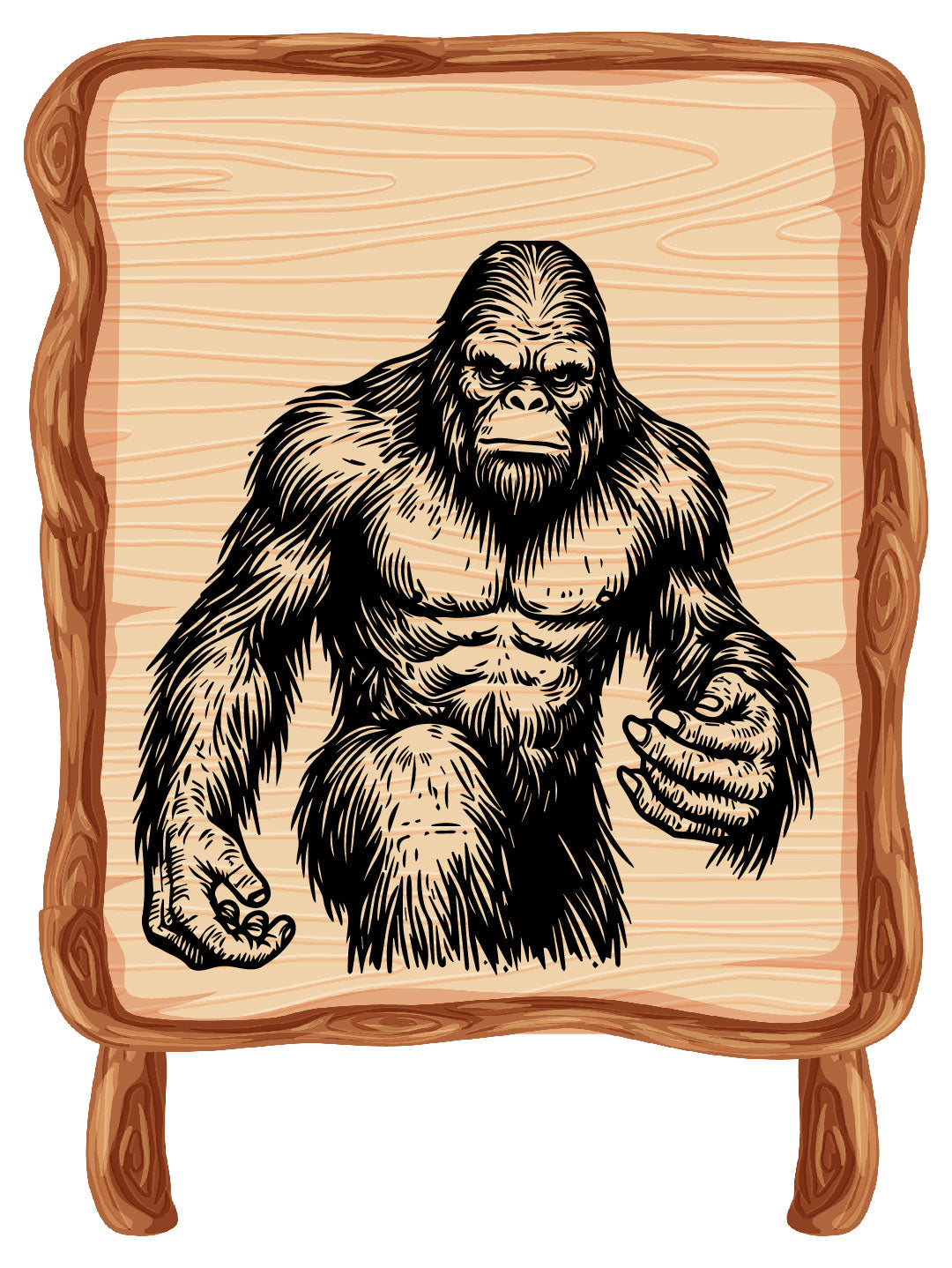 Bigfoot Vector SVG