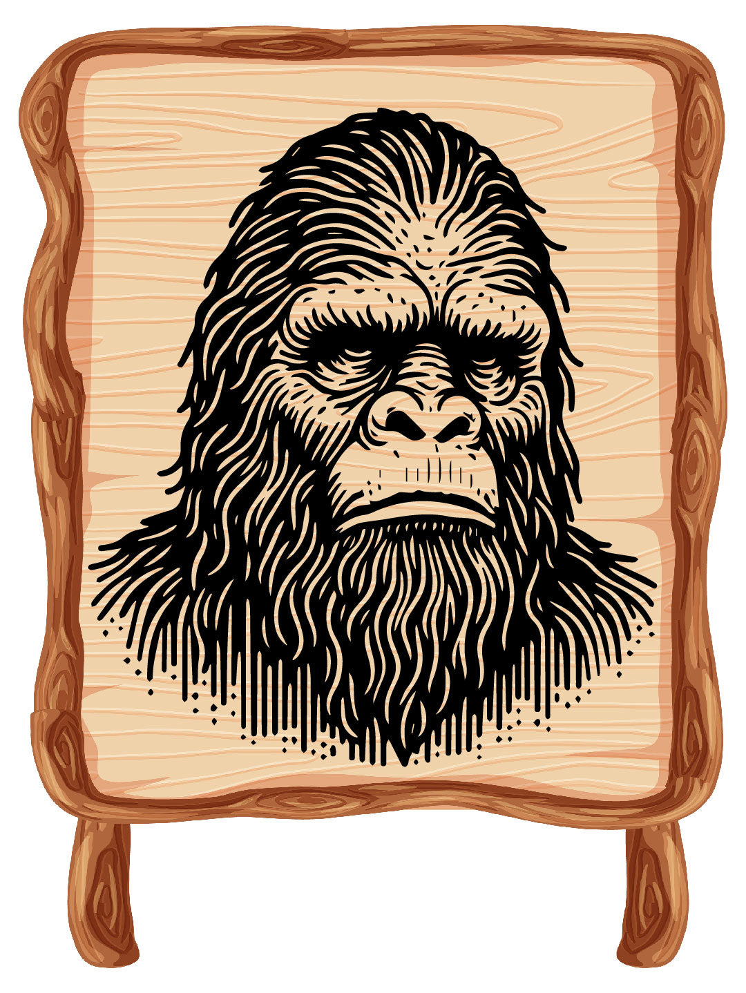 Bigfoot Vector SVG
