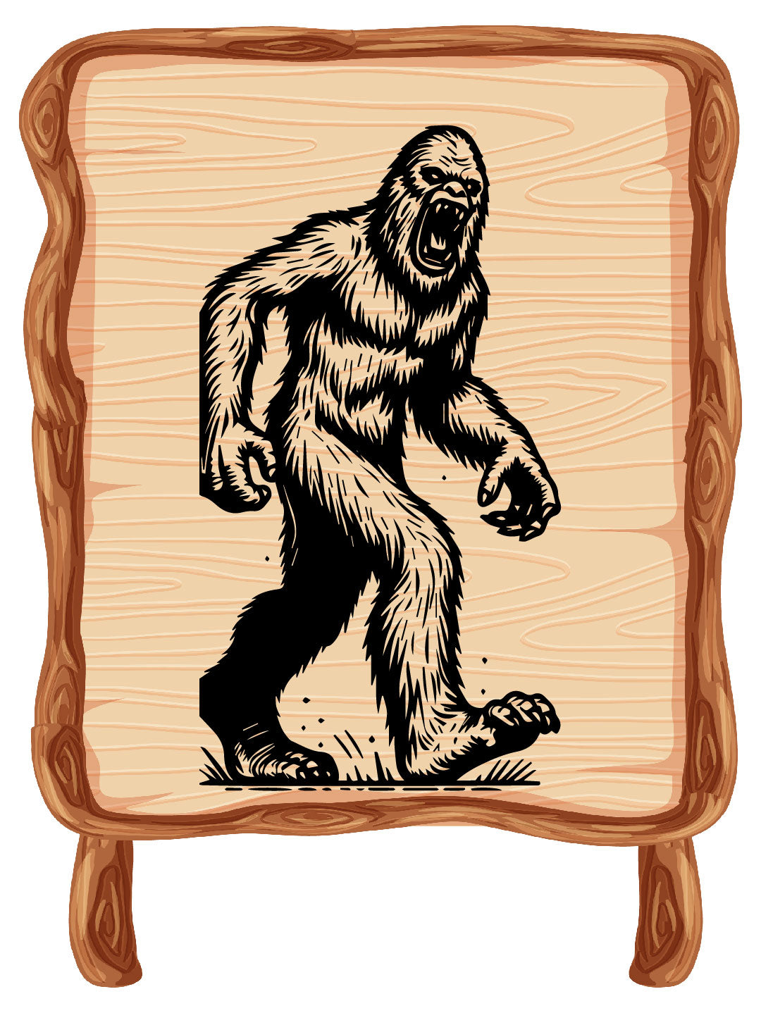 Bigfoot Vector SVG