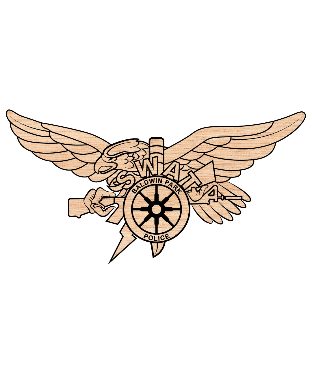 Baldwin Park Police Swat Badge