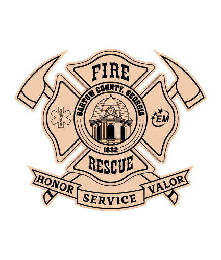 Bartow County Fire Department badge