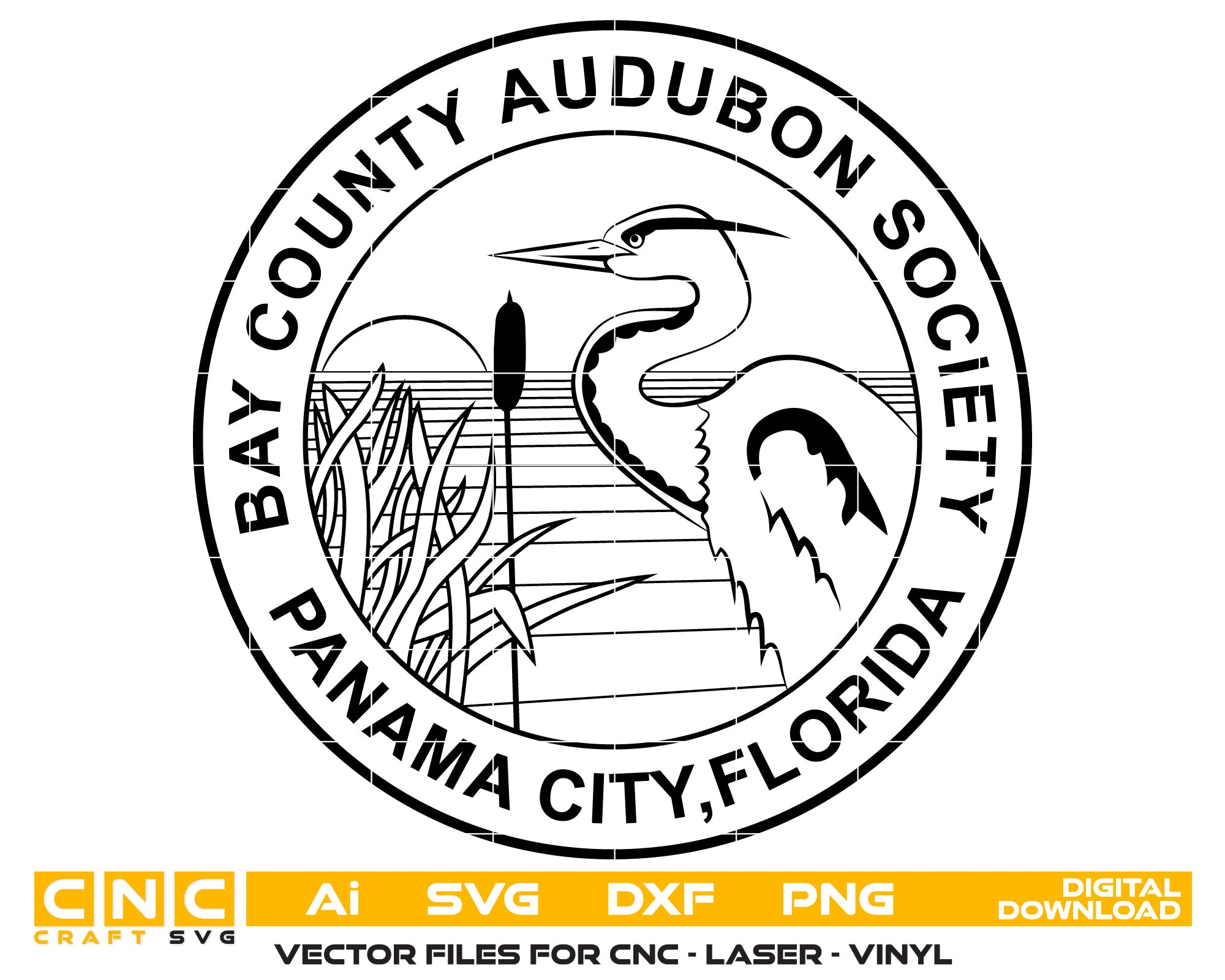 Bay County Audubon Society Seal