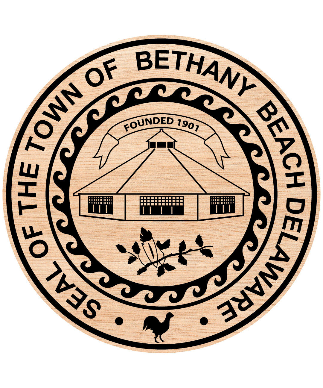 Bethany Beach Delaware Town Seal