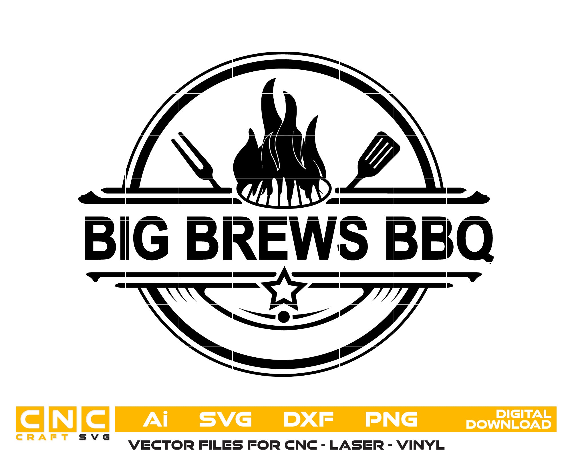 Big Brews BBQ Logo