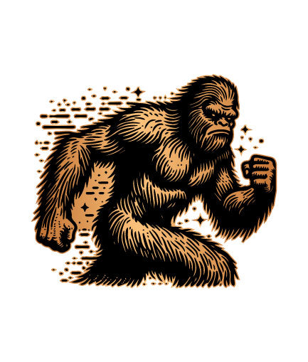 Bigfoot SVG Vector