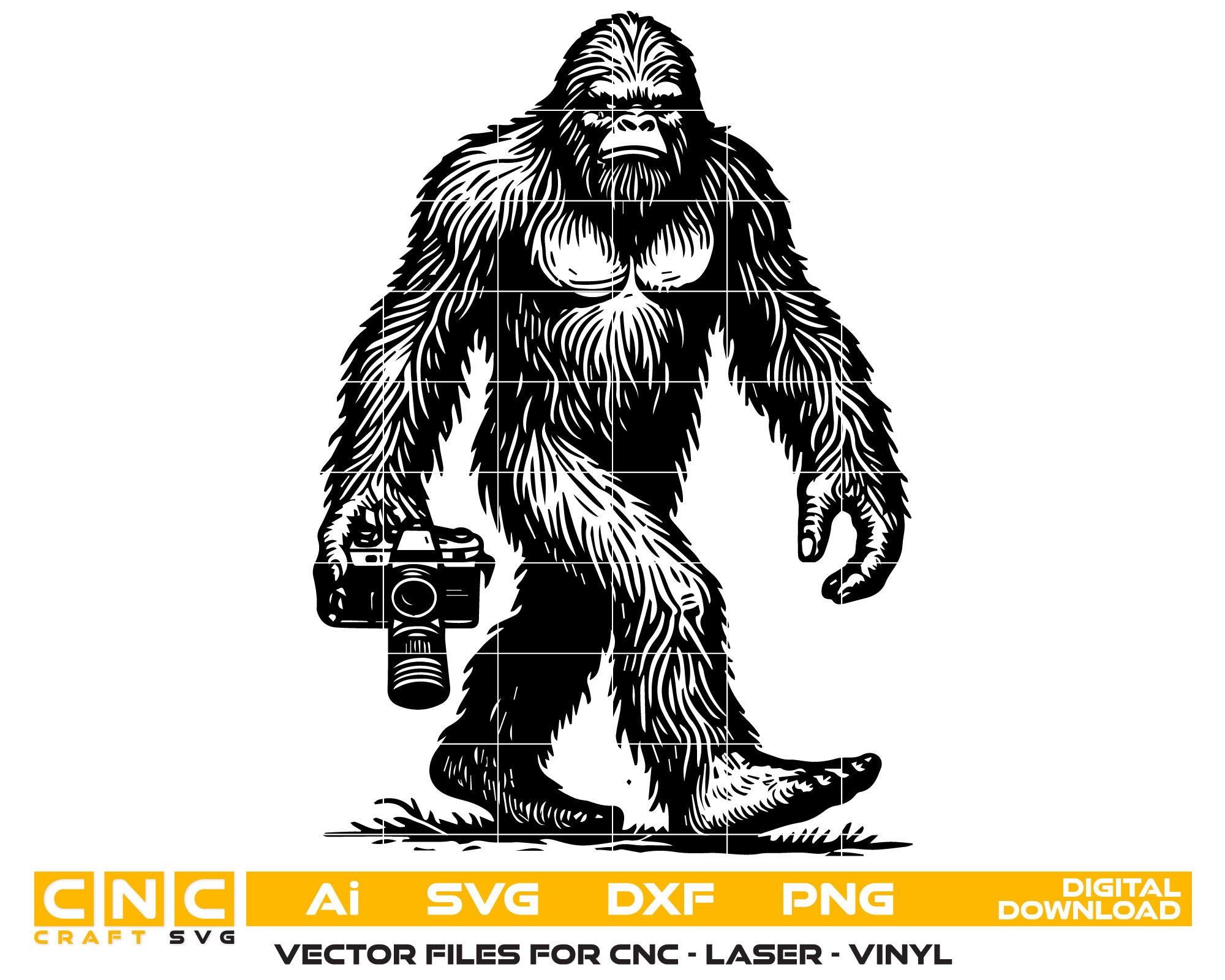 Bigfoot SVG Vector