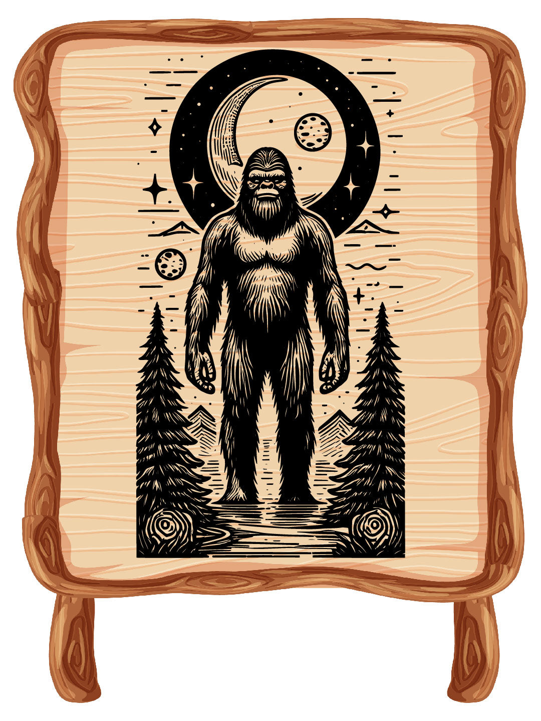 Bigfoot Vector SVG