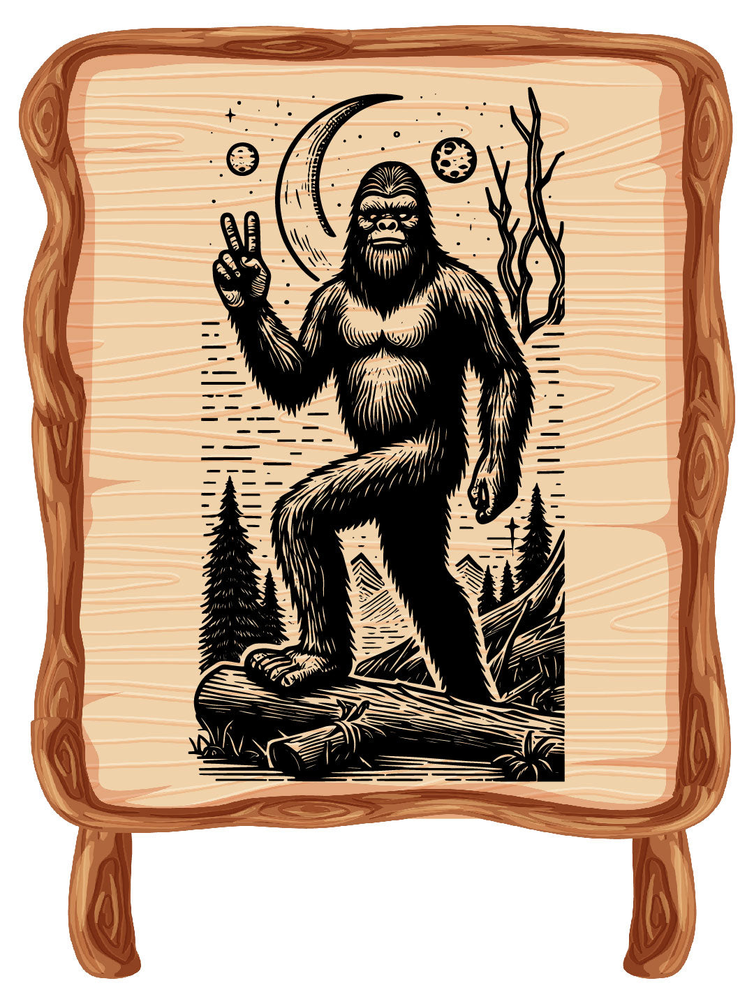 Bigfoot Vector SVG
