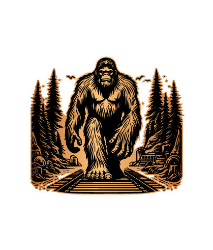 Bigfoot & Nature SVG
