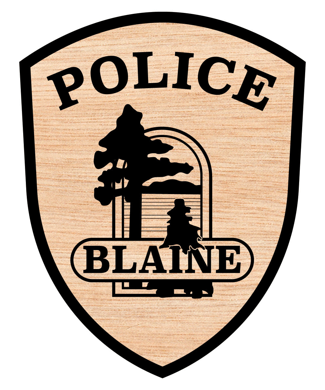 Blaine Police Department Patch SVG, Police Patch Vector, Blaine Police Patch, Law Enforcement Patch SVG, Police Department Patch Vector