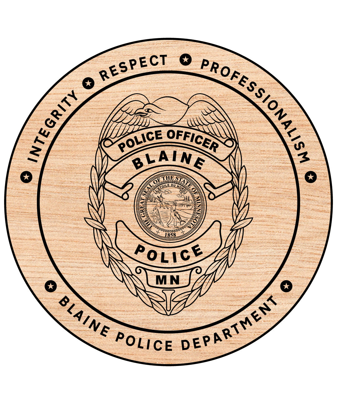 Blaine Police Officer Badge SVG 
Officer Badge SVG 
Blaine Police  Badge
Police  Badge SVG