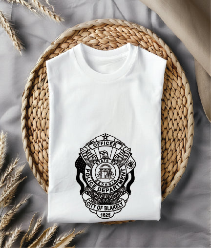 Blakely Police Officer Badge, Georgia