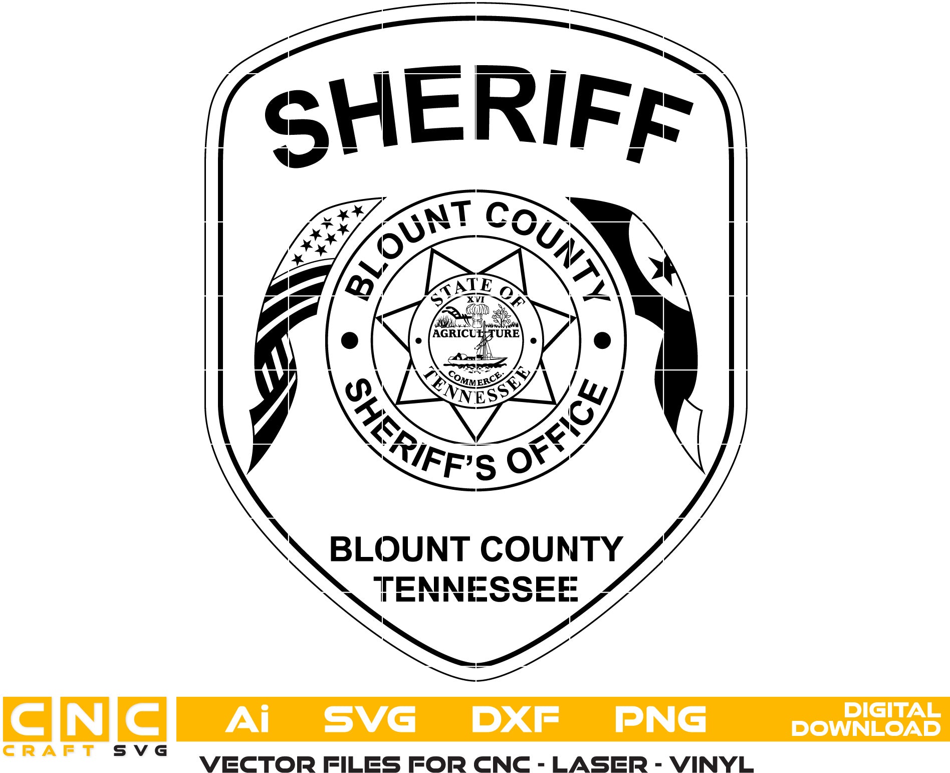 Blount County Sheriff Badge