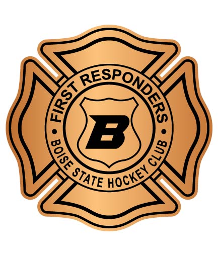 Boise State Hockey Club First Responders Logo – Vector Art
