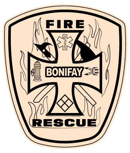 Bonifay Fire Rescue Badge