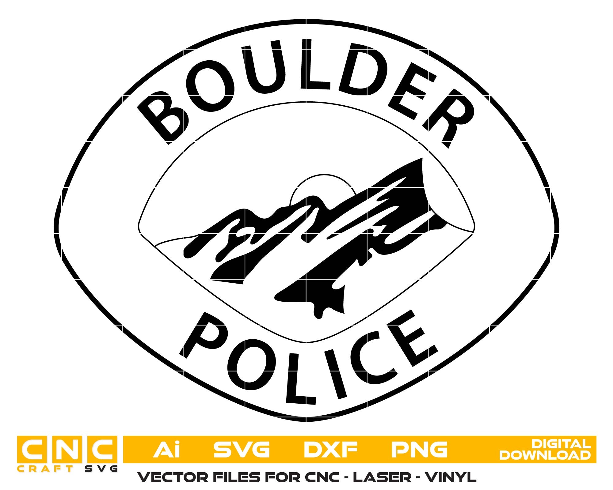 Boulder Police Department Patch