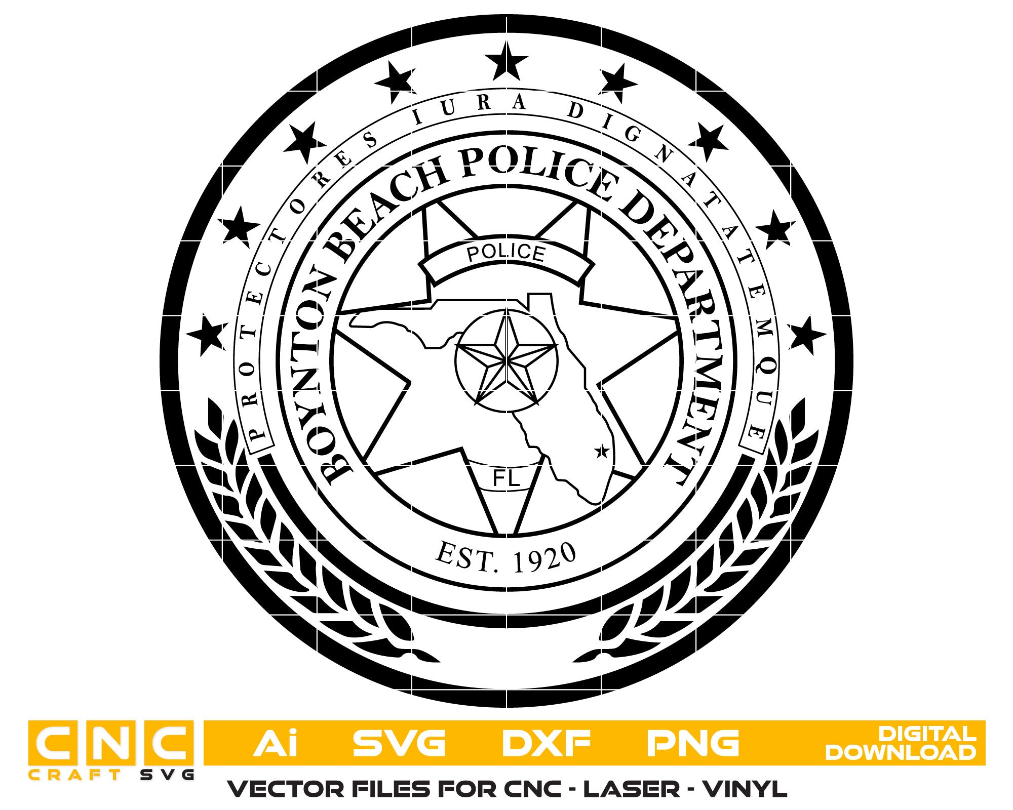Boynton Beach Police Department Badge