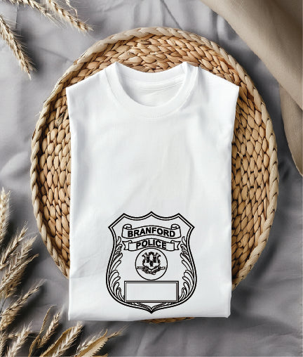 Branford Ct Personalized Police Badge
Police Badge
Personalized Badge
Branford Badge