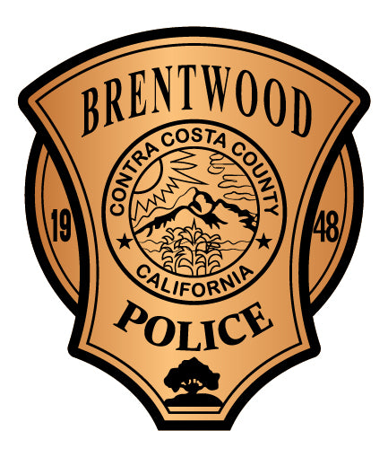 Brentwood Police Badge