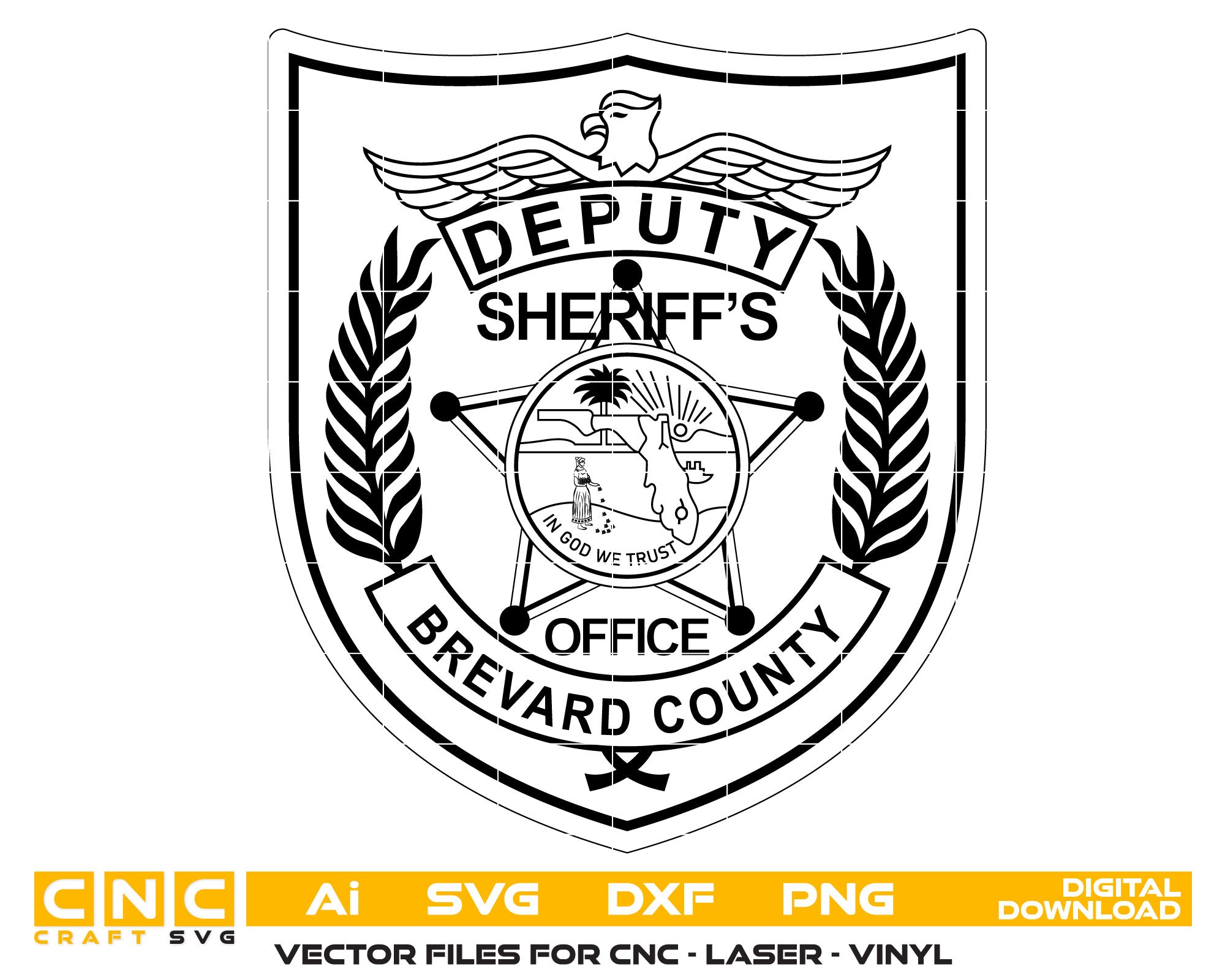 Brevard County Florida Sheriff's Office Patch