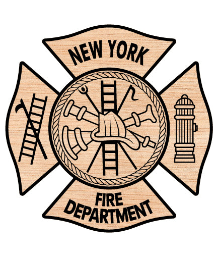 brooklyn fire department emblem badge svg, brooklyn fd badge vector design, brooklyn new york fire dept svg emblem, nyc firefighter badge svg, brooklyn fire emblem svg